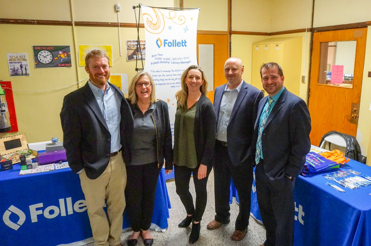 FollettSoftware's tweet image. We had a great time and were honored to be a part of CPS Tech Talk 2018! #cpstech