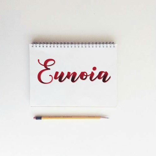 divya_mahara's tweet photo. >> Eunoia <<
Its a Greek word which means Beautiful Thinking.
Also, it is the shortest word that contains all 5 vowels!!
.
.
.
#calligraphy #handlettering #handlettered #moderncalligraphy #brushlettering #brushlettered #brushcalligraphy #letteringart #pininterest #eunoia https://t.co/5ukatLya1c