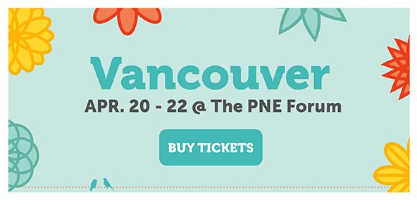 Getting ready for Makeit! #Vancouver this weekend. Its going to be a great show of craft products. <a href="/makeitshow/">Make It Show</a>