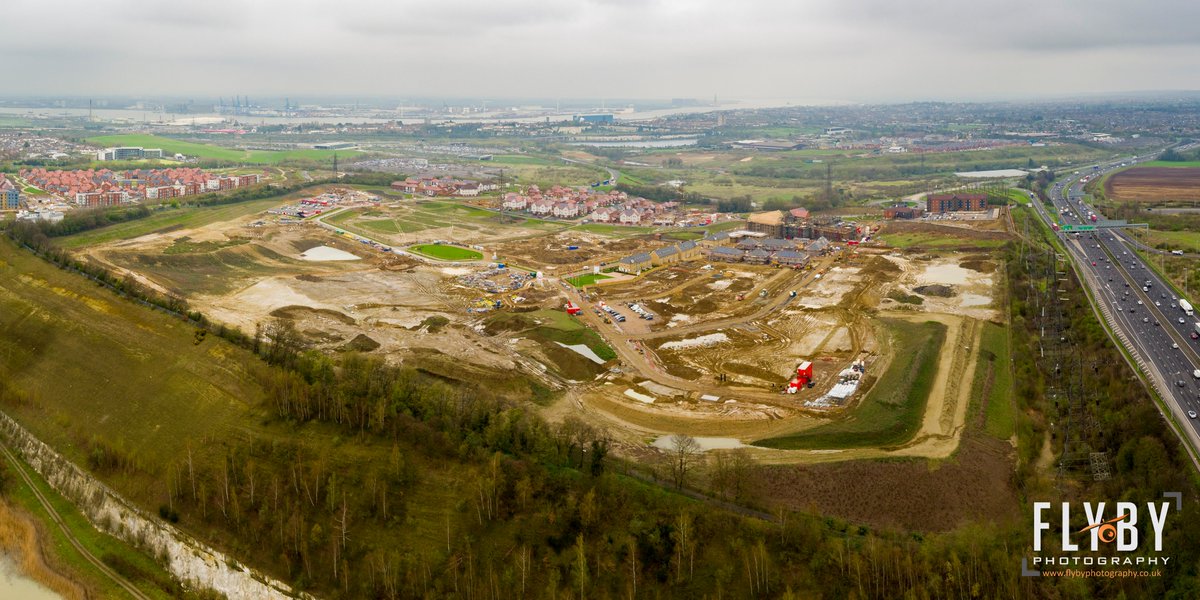 FlybyKent's tweet image. Volumetric survey and site progress photography at Ebbsfleet, these images show the development of the site over the last 10 months. To discus your construction needs, please contact the team at office@flybyphotography.co.uk

#aerialsurvey #construction #uavoperator #flybykent