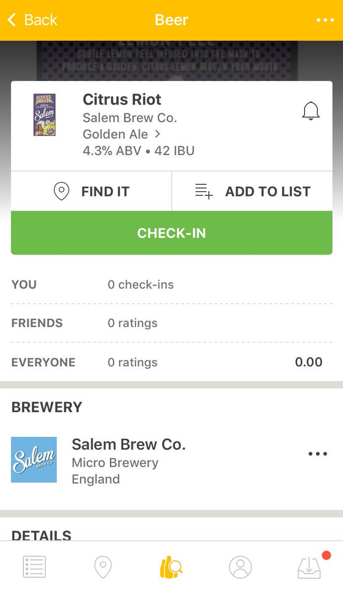 Salem Brew Co. tweet media