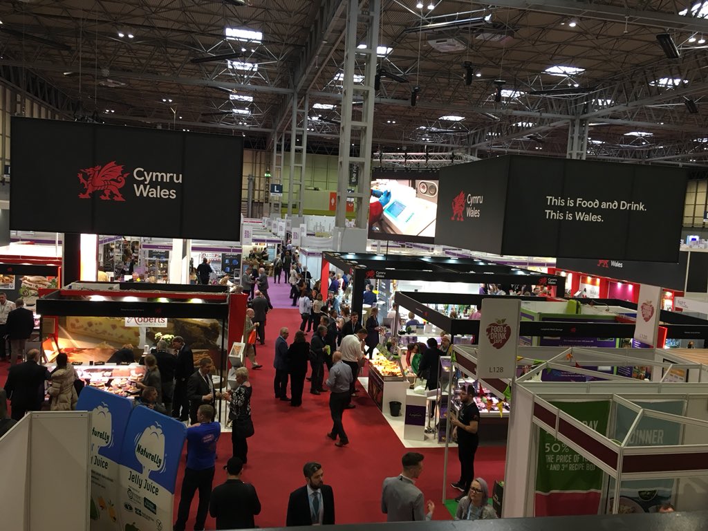 LeighMoore93's tweet photo. Nice to see Wales 🏴 represented #FoodEx2018 @Foodex https://t.co/kw6tBNzBP3