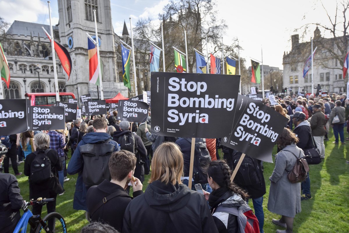 "It is endless; it never stops" U.S.-led airstrikes on Syria draw wide criticism &amp; protests xhne.ws/suKbF
