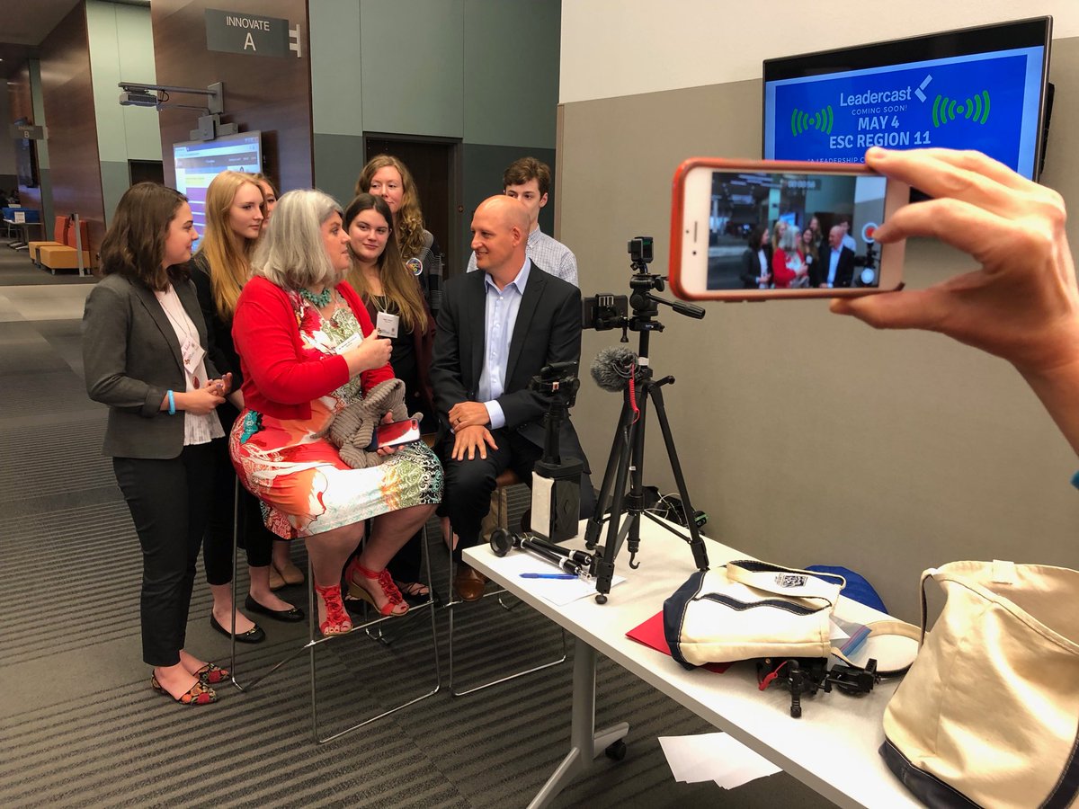 #TXSocialMedia @weatherfordisd students with <a href="/mbfxc/">lmk</a> on @FortWorthToday