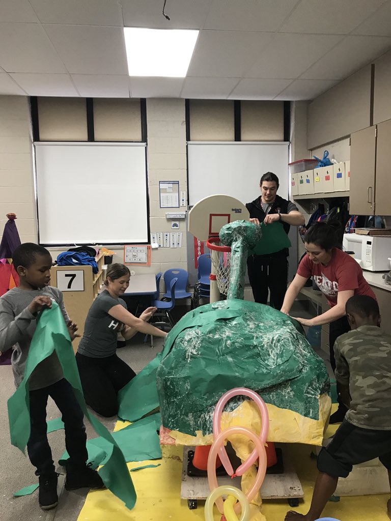 CaresLapaglia's tweet photo. CARES’ students working on their masterpiece for the CARES’ art show. #OnceACard @VirJes #autismrocksthearts https://t.co/0bZMiNZAKE