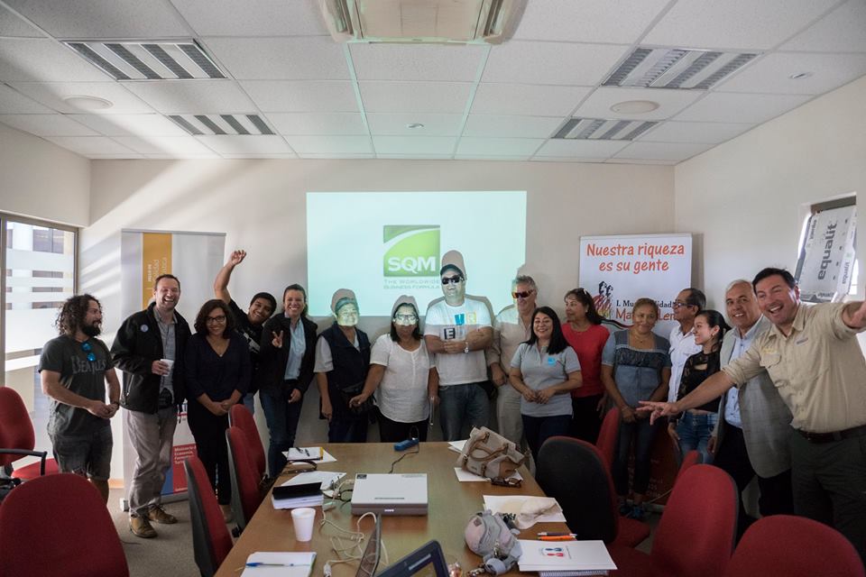 tripleheliceucn's tweet photo. Equipo de Modelo Multihélice de Innovación Social presentando experiencia en Innovación y Emprendimiento Social en actividades 2018 del PLADETUR en Municipalidad de María Elena https://t.co/8MjOQtiZS7