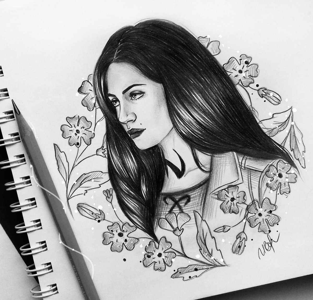 Irene Bane Save Shadowhunters On Twitter Finished Emeraudetoubia Shadowhunters Emeraudetoubia Isabellelightwood Fanart Art Sketch