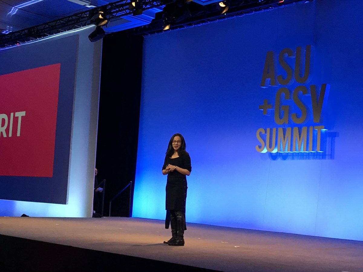 Inspiring morning talking about #grit and developing children’s passion and perseverance with @angeladuckw #WeAreDistinctive #asugsv2018