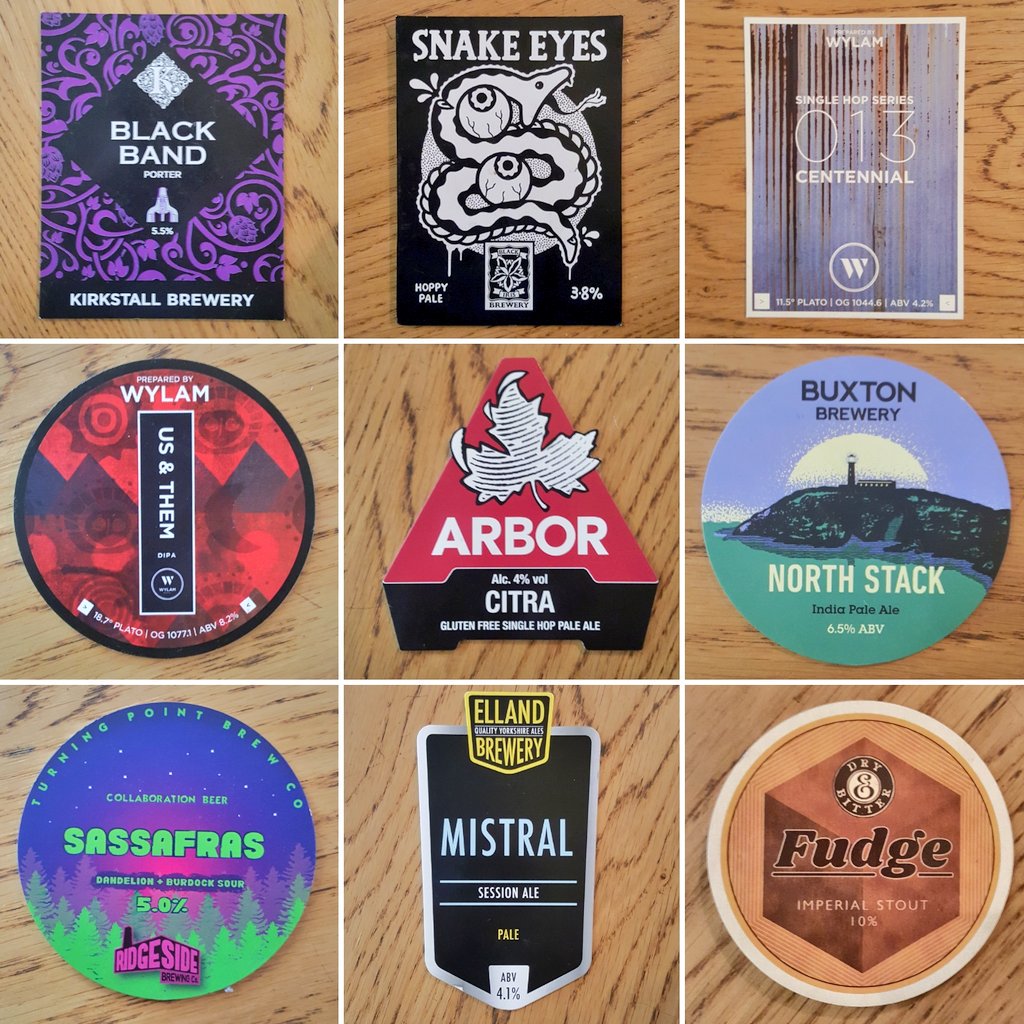 ArcadiaLeeds's tweet photo. Tuesday's Beers list π»π»
#TuesdayThoughts #leeds #headingley #beer #porter #paleale #ipa #dipa #impystout #timeforatavern https://t.co/TXMpcPBC6h