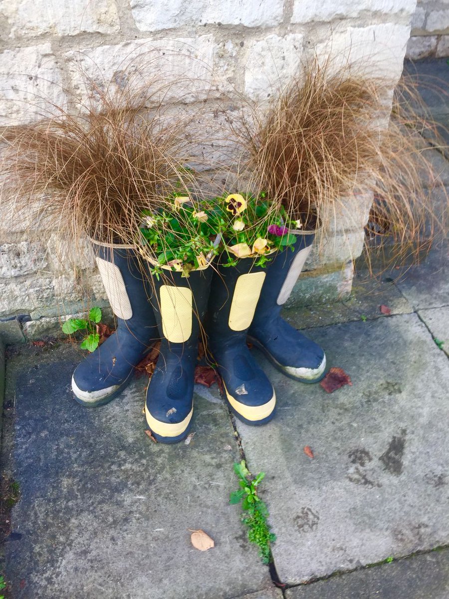 Loving this floral decoration outside the firestation in <a href="/TownOfBurford/">Burford, Cotswolds.</a>