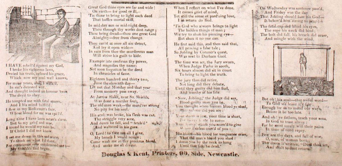TWArchives's tweet photo. For #Collection on #Archive30 #Day17 it has to be miscellaneous collection #DX17. Local ephemera covering politics, anti-slavery, body snatching, sexual offences, murders...and other uplifting tales https://t.co/NPWZlKm0Rh