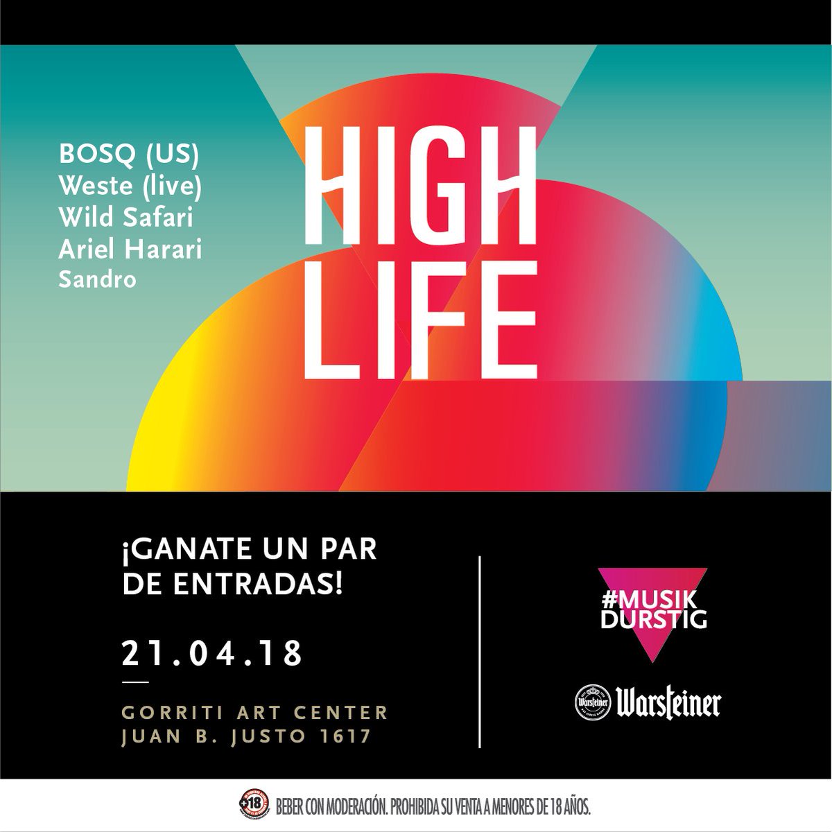 ¡Ganate un par de entradas para ir a Highlife! Para participar tenés que contestar: ¿cuántos álbumes tiene en su haber el productor americano Bosq?