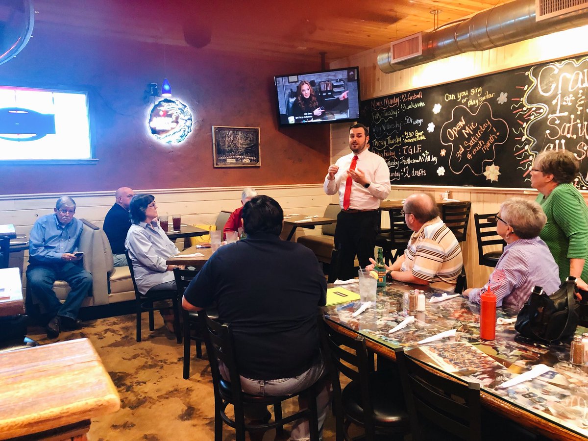 KendallScudder's tweet photo. Leonard voters shared their concerns regarding sand mining, asked me to fight for economic development, and against school vouchers.
Our #TXValuesTour is moving on to Mabank ➡️ Seagoville ➡️ Greenville. Let’s talk!
https://t.co/y1VYhhLgpM https://t.co/m2JdegQPlN