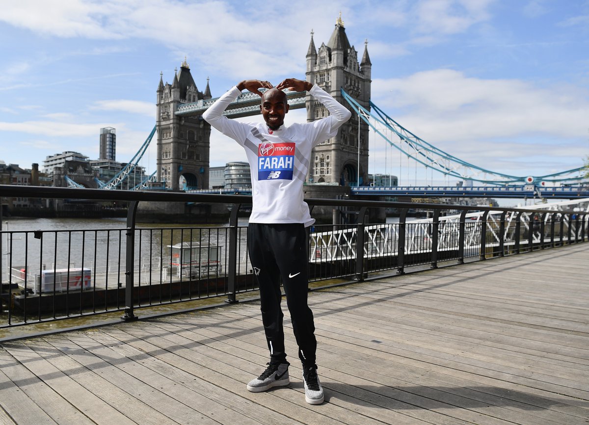 Four-time Olympic champion Mo Farah says he's enjoying not having the "pressure" of being the favourite for Sunday's London Marathon.

Read 👉 bbc.in/2JSddHn