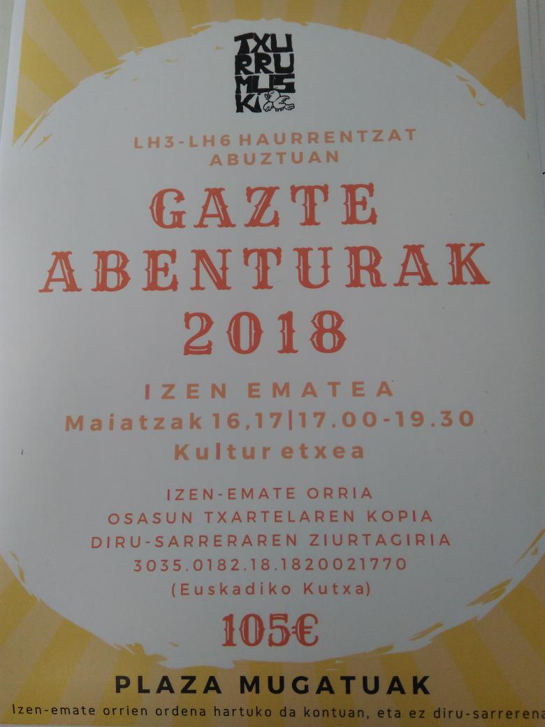 Badatoz 2018ko udako ekintzak! Anima zaitez!