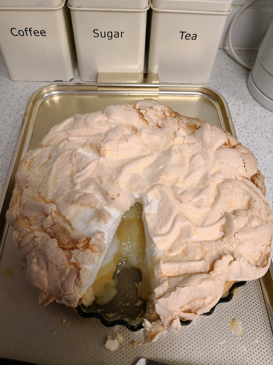 GrangeCentreCEO's tweet photo. I had a tantalising time at our cafe in Dorking this morning, and loaded up with takeaway boxes to share at home tonight. Lemon meringue pie caused a great deal of excitement. Last day for cafe manager Jo Simons, too, which we marked with carrot cake back at @TheGrangeCentre https://t.co/gY9kgCqMEE