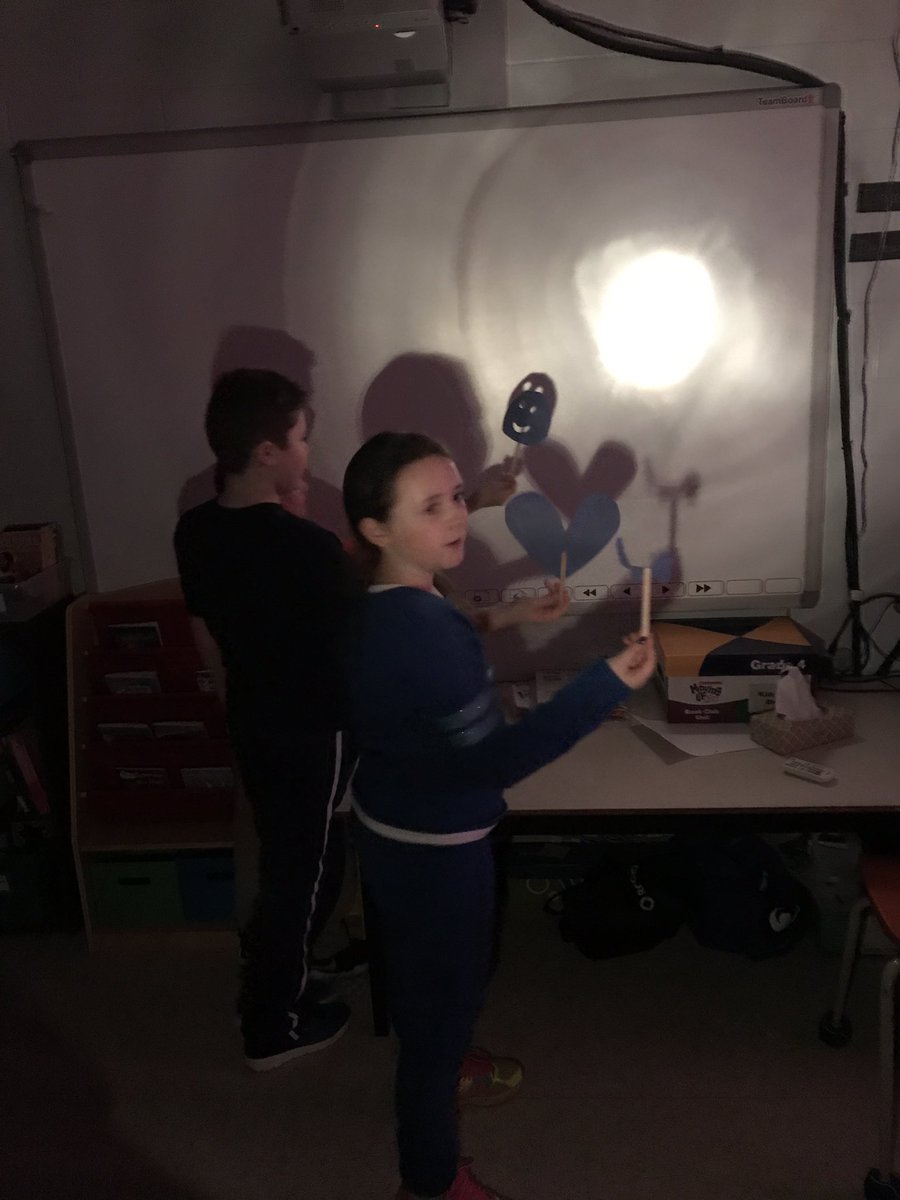 MissDCurnew's tweet image. Exploring how we can change shadows in science! #grade4 #letstalkscience #lightunit @SHA_NL @NLESDCA