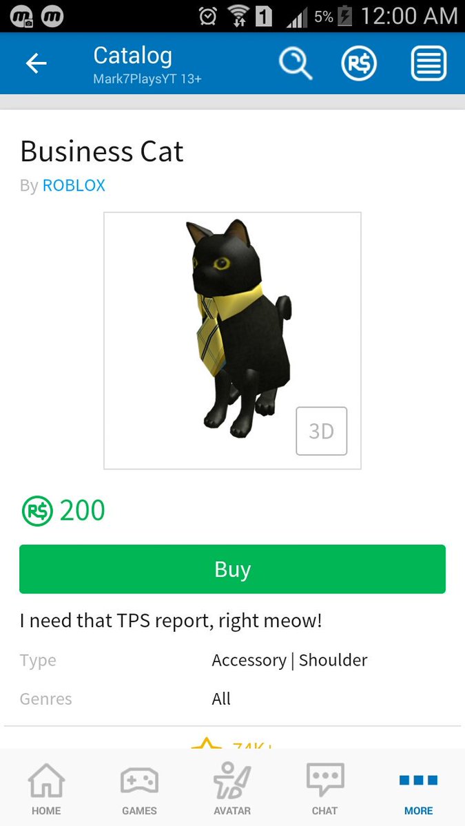 Coldmark On Twitter Pssthey Guyspls Rt This - roblox business cat