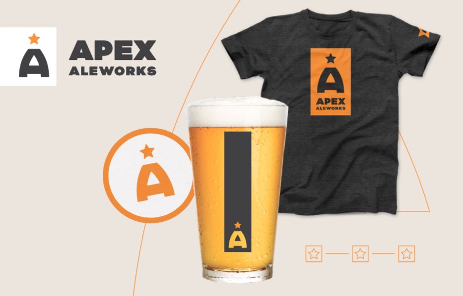 apex_aleworks's tweet photo. We are SUPER exited to announce the new look and feel of Apex Aleworks thanks to @reactorkc who took the time to get to know us, our location in @cityofindependencemo and what we look to accomplish in the future! #nanobrewery #milestone #independencemissouri #kcbeer #comingsoon https://t.co/fJqYhwdeDP