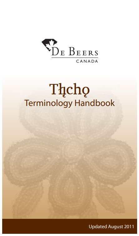 DeBeersMO's tweet photo. #DidYouKnow #DeBeers #Canada published two #Mining Terminology Handbooks in 2011 in partnership with #FirstNations communities. There is a #Chipewyan and #Tlicho handbook – both available on our website. https://t.co/Mm58b0tcCB #TriviaTuesday https://t.co/NlxtjdvTDe