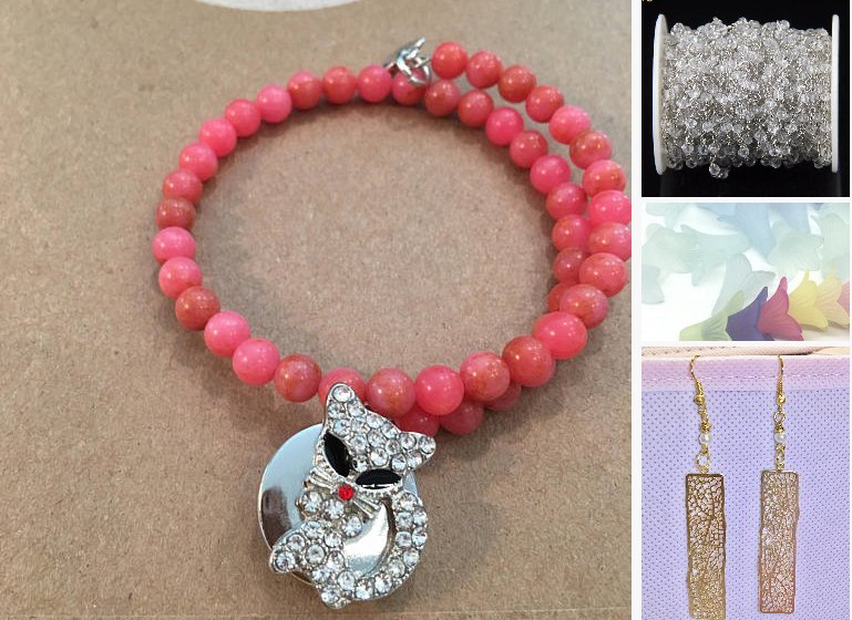 MyLollidrops1's tweet image. Coral Bead Snap Button Bracelet #supplies @EtsyMktgTool etsy.me/2CZTXoo #snapbuttonbracelet #pinkbeadbracelet #expandablebracelet