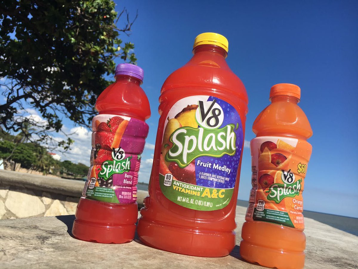 ¿Conoces nuestra presentación de 64 Oz? ¡Ideal para compartir con todos! #V8Splash #OriginalBlend #ShareYourV8