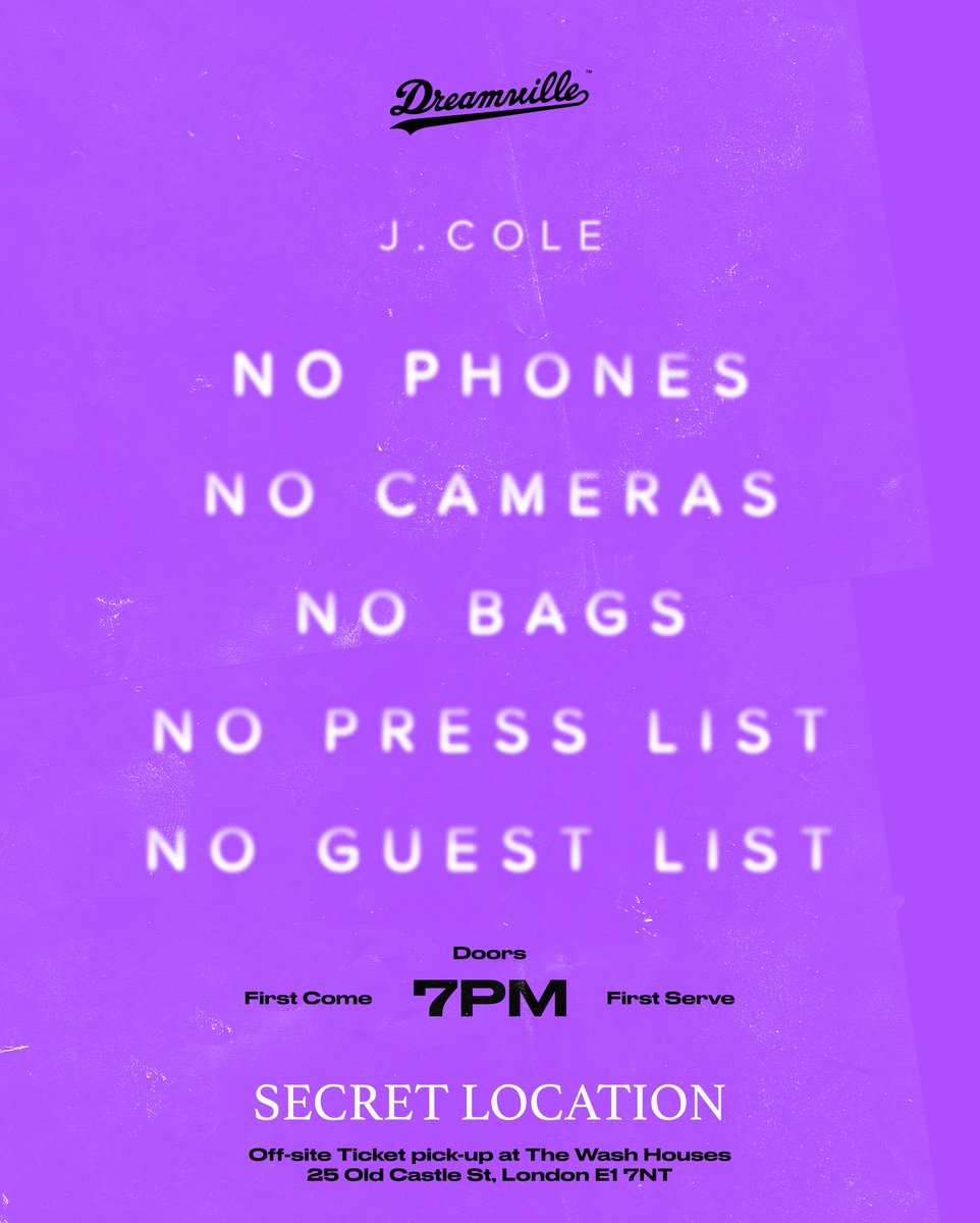 InFlightEnt's tweet image. Meet @JColeNC in London tonight!!