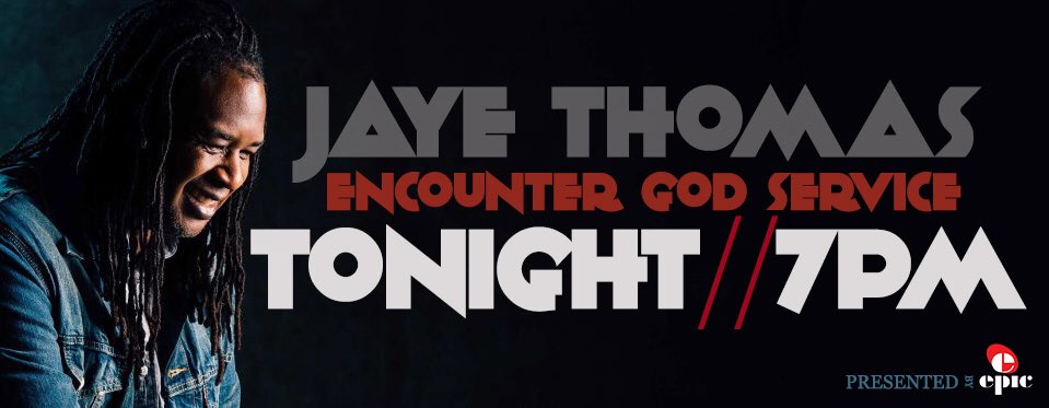 RockChurchVB's tweet photo. TONIGHT is the night! Excited for an amazing night of worship with @jayethomasmusic #Worship #EncounterGodService #EpicEncounters https://t.co/D5FIxA3pl3