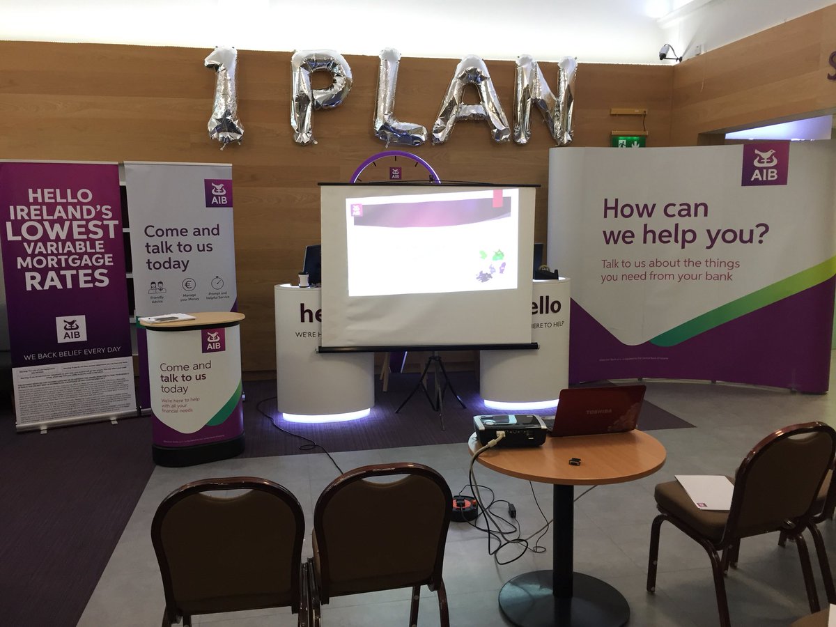 JohnSkerritt's tweet image. All set to go here @AIBIreland Ennis for our Mortgage Information Evening #BackingBelief #BackingDoing