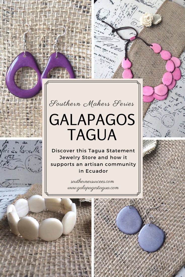 We're starting our #SouthernMakers series with @galapagos_tagua based in Florida! Learn more about this store's eco-friendly jewelry and how they support families in Ecuador. bit.ly/2qGw7rM

#ecofriendlyart #ecofriendlyproducts #ecuadorianartisans #taguanut #taguajewelry