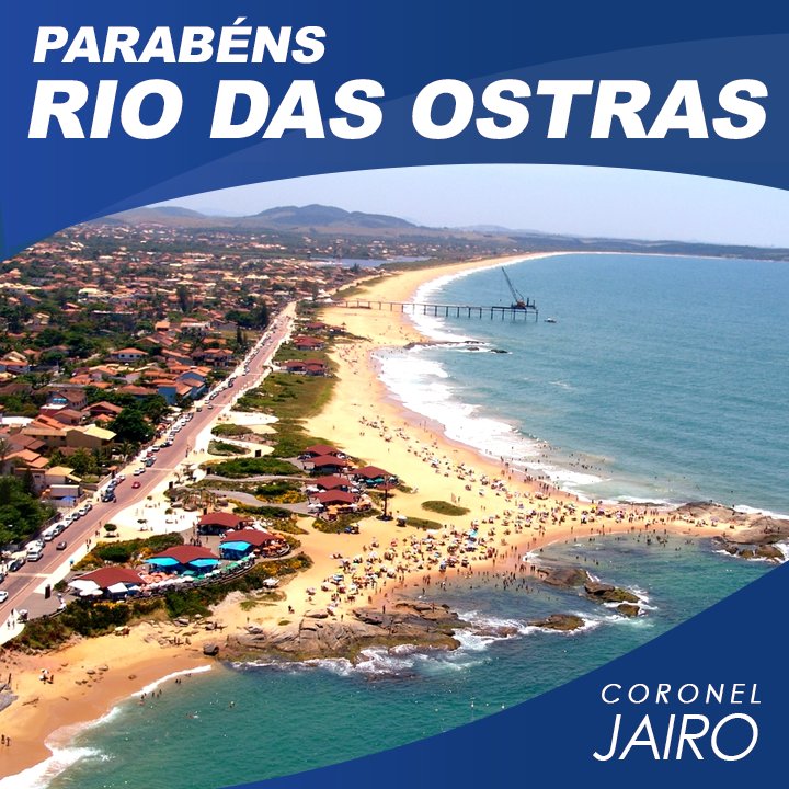 depcoroneljairo's tweet photo. Parabenizo o Município de Rio das Ostras-RJ pelos seus 26 anos de emancipação política.
#RiodasOstras #RiodeJaneiro #CoronelJairo #pertodevocê https://t.co/tBu1xquSmu