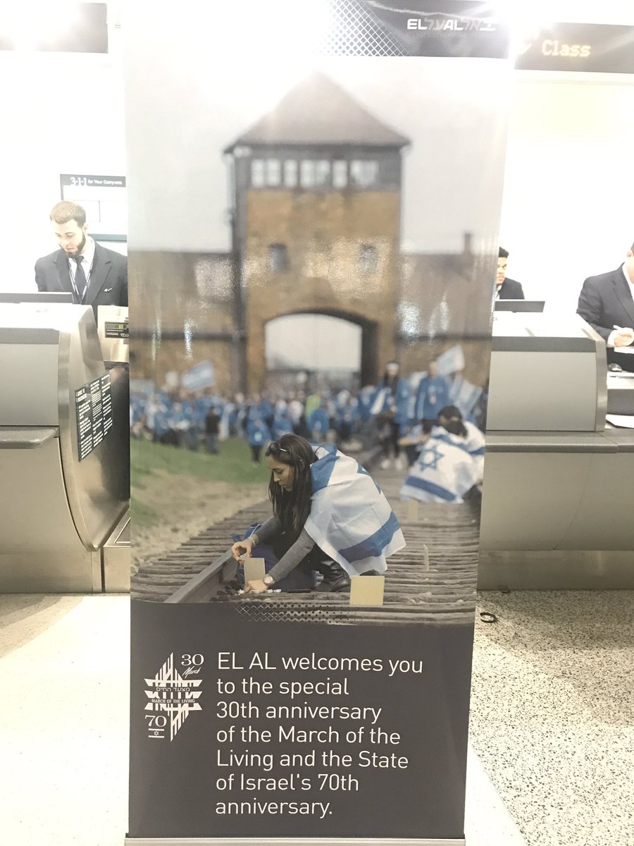 elalmiami's tweet photo. EL AL MIAMI ✈️🇮🇱✈️#March of the living Apr 2018 https://t.co/Tec9l7E0E5