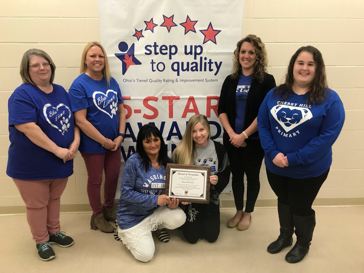 WCHSpecialEd's tweet photo. Cherry Hill Preschool was rated a 5 Star Program, which is the highest rating for the state of Ohio. Good job, ladies! Proud of your accomplishment! @WCHCS @WCHSuper https://t.co/1iRtY1RE76