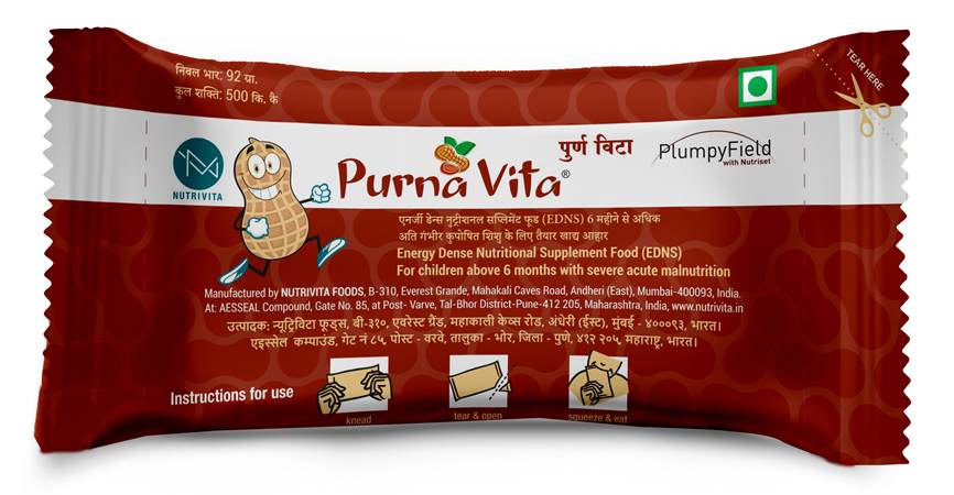 nutrivitaindia's tweet photo. Proud to launch PurnaVita ! Nutrivita's special RUTF for India @PlumpyField https://t.co/eErExqJME0