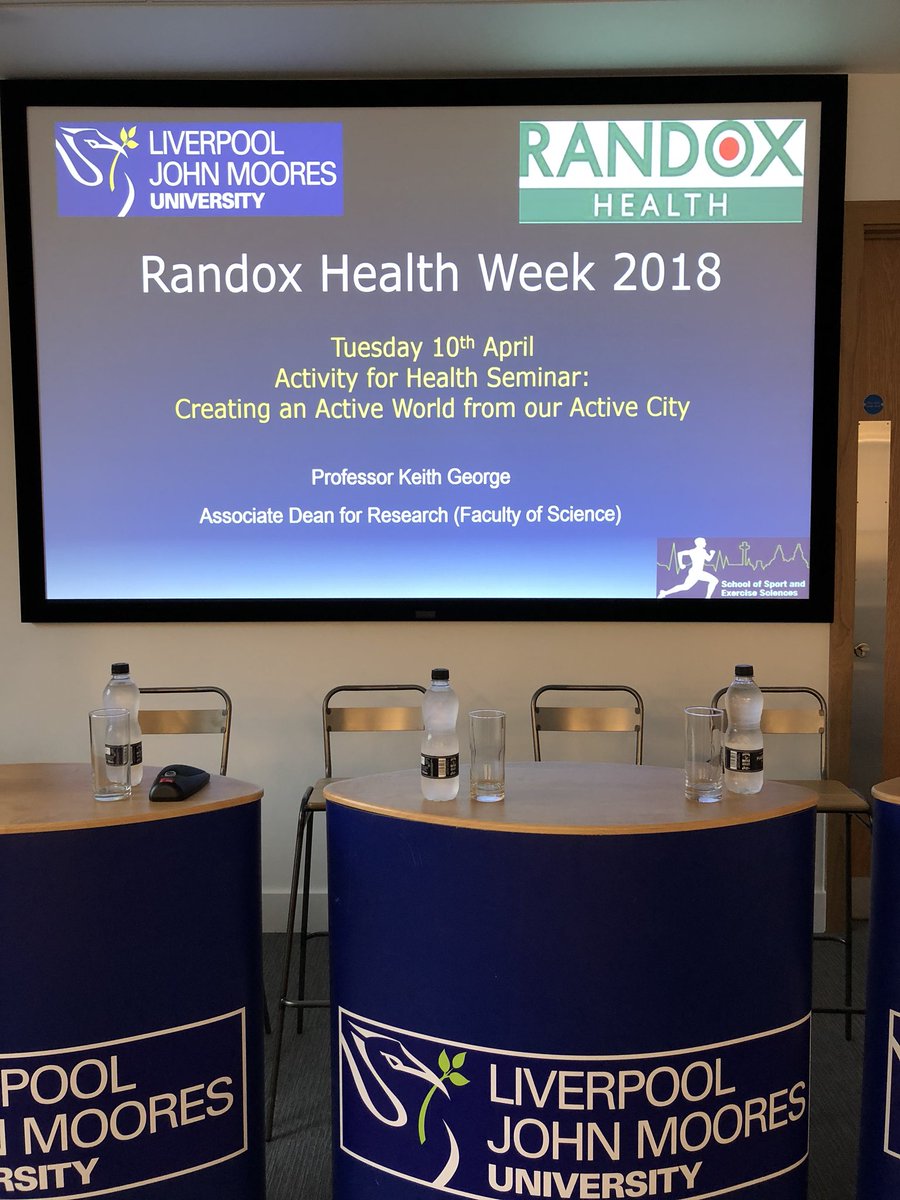 Activity_Bodd's tweet photo. Getting ready for this afternoon! Looking good #RandoxHealthWeek @LJMU_PAEx @AWBInitiative @TafisaOffice https://t.co/12RA9nAwWA