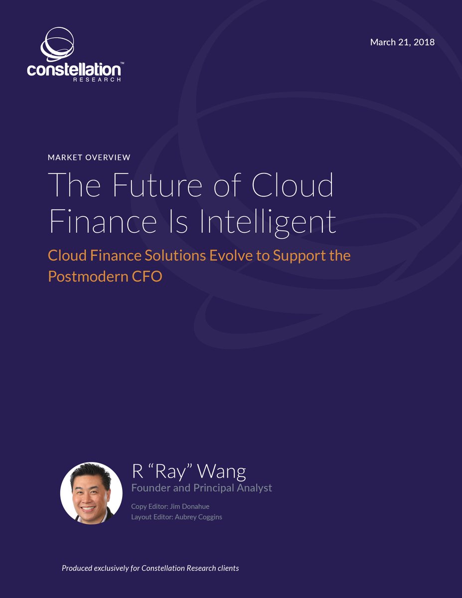 Holger Müller #EnterpriseAcceleration (@holgermu) on Twitter photo Research: The Future of Cloud #Finance Is Intelligent. Check out the new research: bit.ly/2GwgQE6 by <a href="/rwang0/">R “Ray” Wang 王瑞光 #Cupertino #AI #Energy R.NFT</a> #CFO #CDO #CSuite Research: The Future of Cloud #Finance Is Intelligent. Check out the new research: bit.ly/2GwgQE6 by <a href="/rwang0/">R “Ray” Wang 王瑞光 #Cupertino #AI #Energy R.NFT</a> #CFO #CDO #CSuite