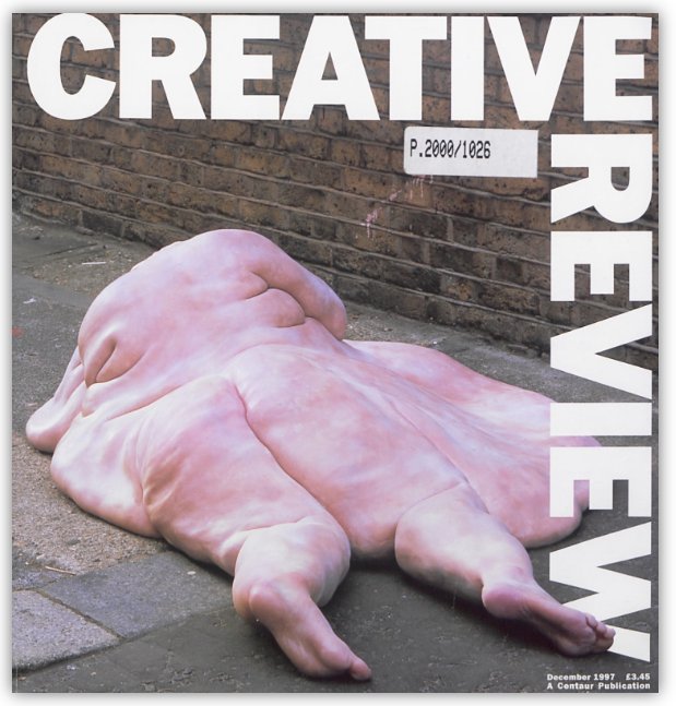 Something to put you off your lunch: CR Dec 97. This one caused a LOT of complaints. Sculpture by John Isaacs. See all our covers and everything else in our new archive bit.ly/2GY8GEu