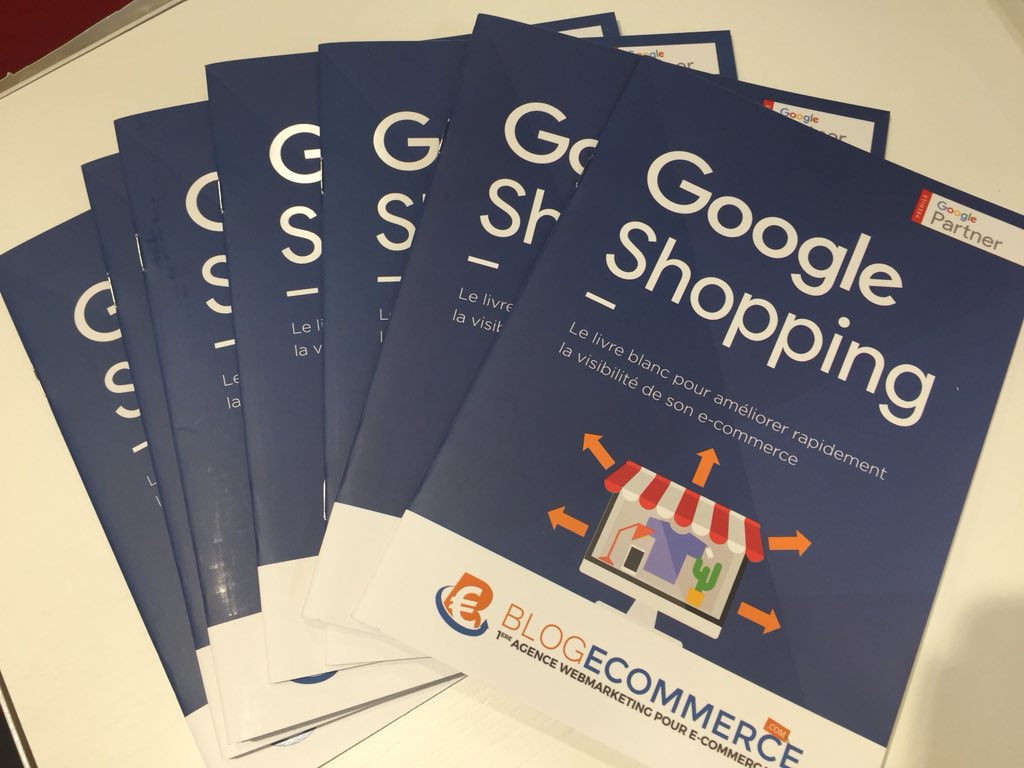 Venez chercher votre livre blanc Google Shopping sur le stand C30 du #EMKTP2018 ! A tout de suite !