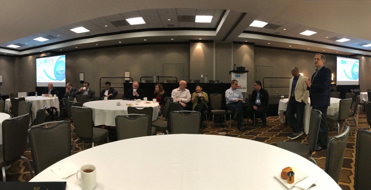 berkson0's tweet image. Breakfast with the #CRM influencers at #CRMEvolution