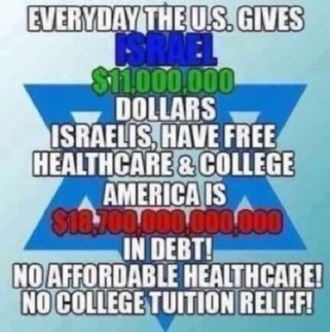 me4usa's tweet photo. 🚫 #ApartheidIsrael
BOYCOTT 🇮🇱💩
🚫@AIPAC
🚫Sabra Hummus
🚫Tribe Hummus
🚫SodaStream
🚫Motorola
🚫HP
👍🏾
#UMDivest
#BDS
@BDSmovement
@aclu
@ACLU_SoCal
@codepink
@codepinknyc
@medeabenjamin
@ACLUTx
@ACLU_Mass
@ACLUofIL
@amnestyusa
@jvplive
@IfNotNowOrg
@antonioguterres https://t.co/hOdcjiY0f3