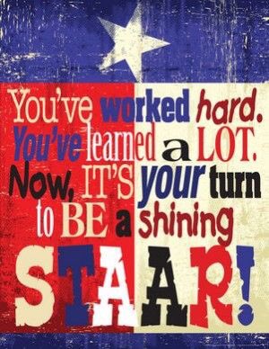 Good Luck Falcons!!! #FalconStrong #RockTheSTAAR