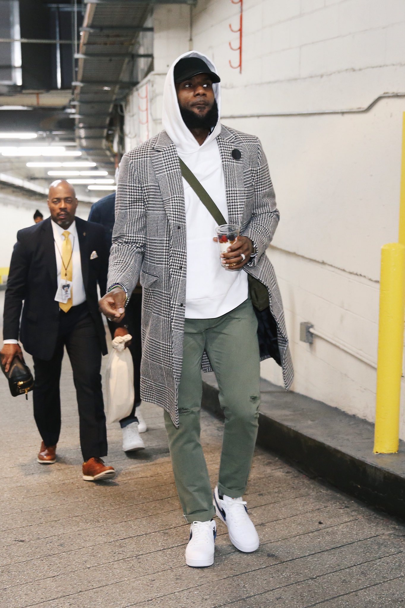 Nike Air Force with Suit