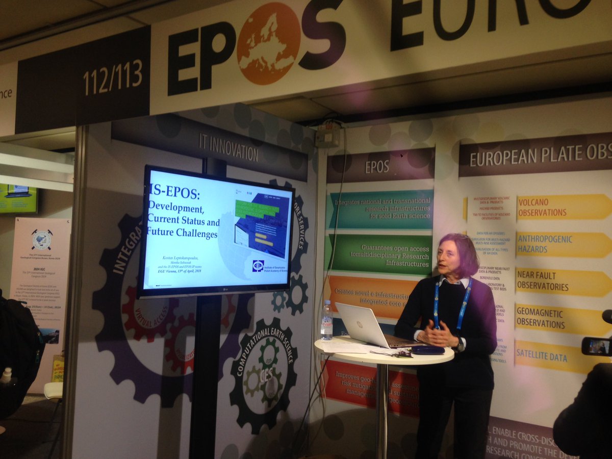 EPOSeu's tweet photo. Monika Sobiesak @GFZ_Potsdam @TCS_AH is presenting Services for Antropogenic Seismicity Analysis on IS-EPOS platform #EGU2018 EPOS112-113 https://t.co/3HaGOFqmrc