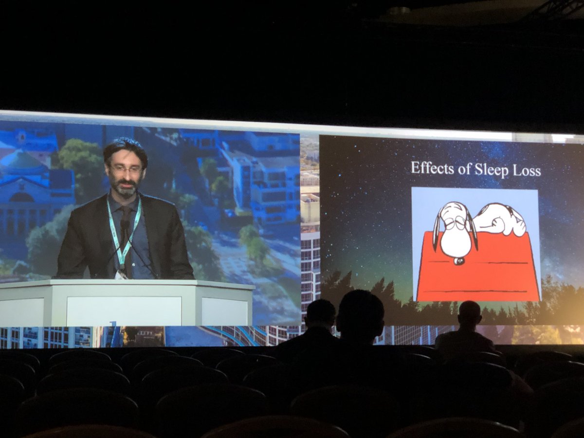 kroussMD's tweet photo. Shh! Importance of sleep hygiene in the hospital @HighValueCare #HM18 https://t.co/aEqrjtHikO