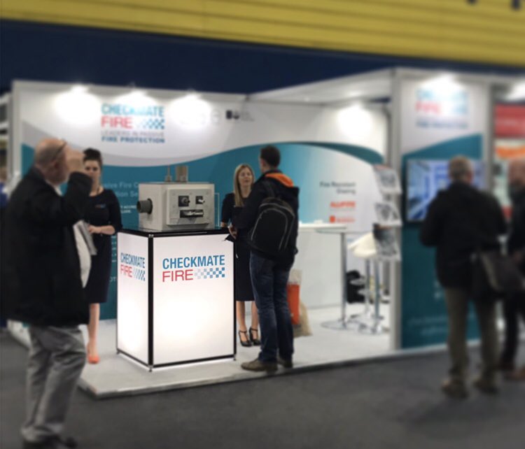 CheckmateFire's tweet photo. #FireSafety Event Birmingham #NEC this week 10-12 April why not call in and see us opposite the food hall by entrance to Hall 11 #CheckmateFire https://t.co/MKxPjWEqIj