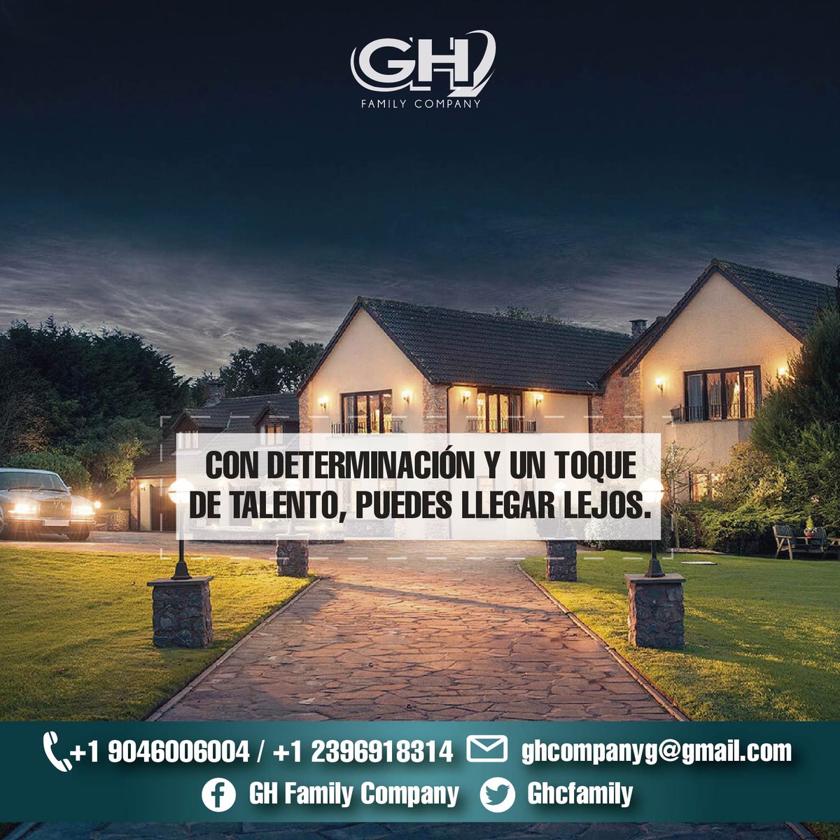 GHCFAMILY's tweet photo. El talento no es suficiente, necesitas formar el carácter necesario que impulse a tu talento.
#GhFamily #Charleston #EjecutivosDeVentas #VentasCharleston #Summerville #USA #EEUU #Dolares #VenezolanosEnCharleston #GanaDolares #Millonarios #Talento #Dolar #Dolares ##Empleo https://t.co/EeB5Oqm9or