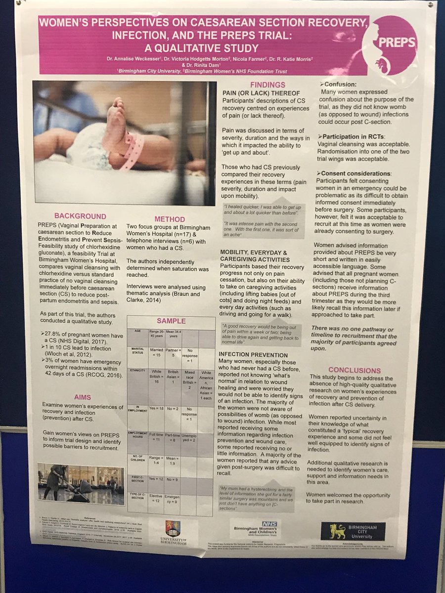 PrepsTrialCS's tweet photo. What women want. Preps ladies tell us what is important when recovering from CS @PrepsTrialCS @vickyhodgetts_d @max_feltham @kt2morris @amiewil #prepsinpink #WhatWomenWant https://t.co/TOdZ3EhxE8