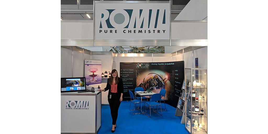 ROMIL_Ltd's tweet photo. It's looking like @analyticaFair is going to be the best yet, come and see us in Hall A2, Booth 234B! #analytica2018 https://t.co/R8wOor89Rh