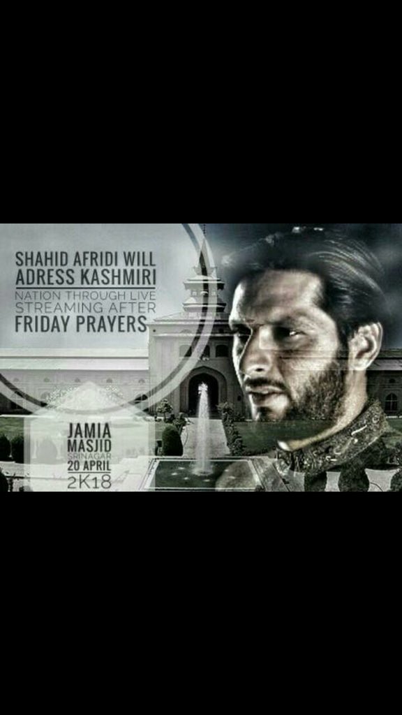 faizdijoo's tweet photo. #Lala will address the people of Kashmir on Friday at Jamia Masjid where he will talk about #LegSpins #OffSpins and #Quickers 🏏 https://t.co/WVbC9aq5qd