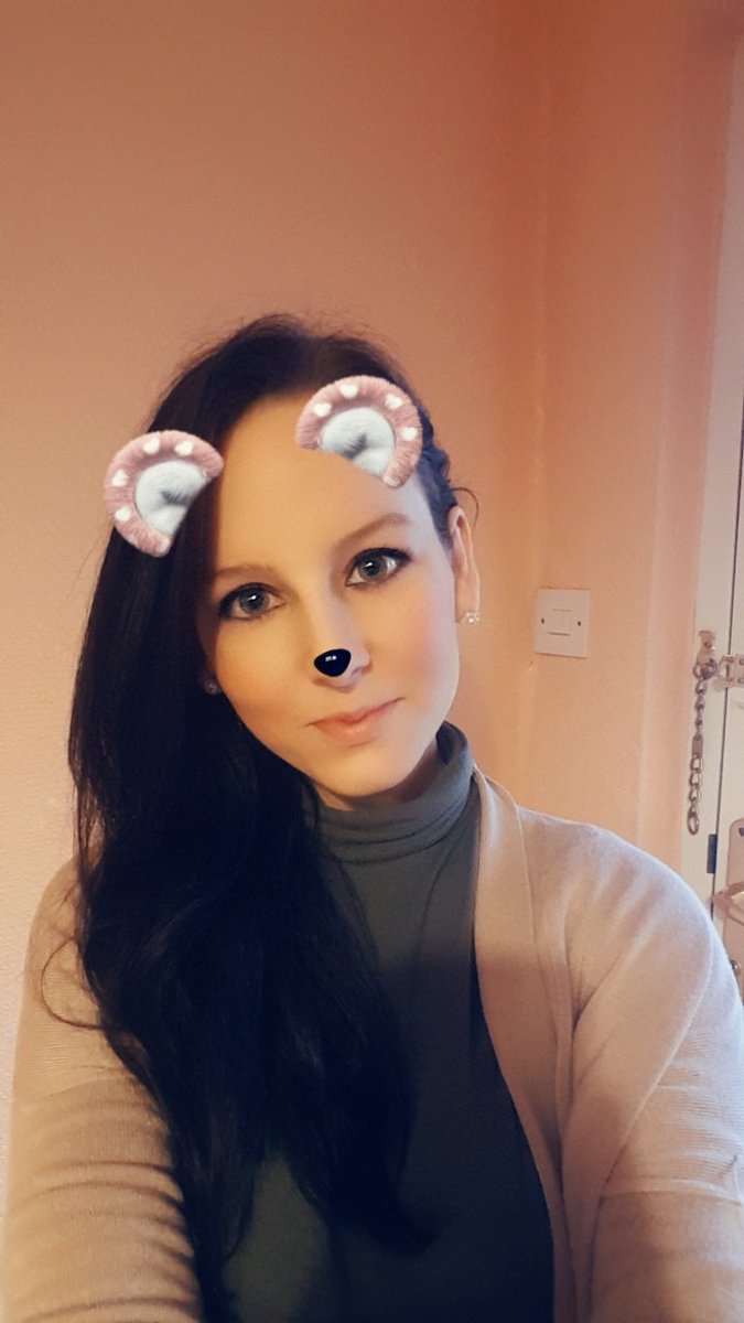 KirstyEWalsh's tweet photo. Another cold and wet day in #Shropshire . Means only one thing but a #snapchatfilter on before I return from shopping looking like a wet ๐ถ. #whereisthesun #sunneeded https://t.co/IIrVh7k45K